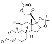 醋酸曲安奈德结构式_3870-07-3结构式