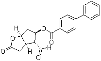 (-)-Corey lactone aldehyde p-phenyl benzoate Structure,38754-71-1Structure