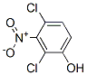 2,4-二氯-3-硝基酚结构式_38902-87-3结构式