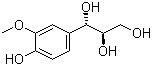 Erythro-guaiacylglycerol Structure,38916-91-5Structure