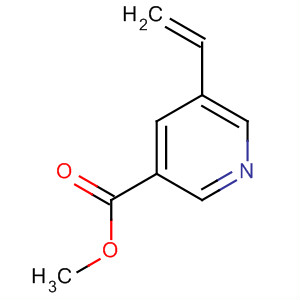 5-乙烯基-3-吡啶羧酸甲酯结构式_38940-67-9结构式