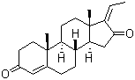 孕二烯二酮结构式_39025-24-6结构式