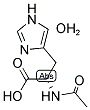 Nalpha-乙酰-L-组氨酸单水合物结构式_39145-52-3结构式