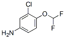3-氯-4-二氟甲氧基苯胺盐酸盐结构式_39211-55-7结构式