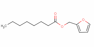 辛酸糠酯结构式_39252-03-4结构式