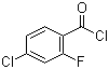 4-氯-2-氟苯甲酰氯结构式_394-39-8结构式