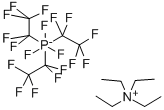 Tetraethylammonium tris(pentafluoroethyl)trifluorophosphate Structure,394692-80-9Structure