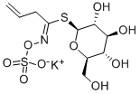 黑芥子苷结构式_3952-98-5结构式