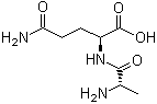 L-丙氨酰-L-谷氨酰胺结构式_39537-23-0结构式