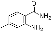 2-氨基-4-甲基苯甲酰胺结构式_39549-79-6结构式
