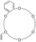 4-乙烯基苯并-18-冠醚-6结构式_39557-71-6结构式