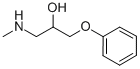 1-甲基氨基-3-苯氧基-2-丙醇结构式_39631-73-7结构式