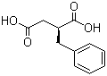 S-2-苄基琥珀酸结构式_3972-36-9结构式