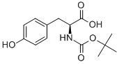 N-Boc-L-酪氨酸结构式_3978-80-1结构式