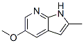 5-甲氧基-2-甲基-1H-吡咯并[2,3-b]吡啶结构式_397842-91-0结构式