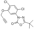 丙炔噁草酮结构式_39807-15-3结构式