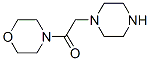 1-吗啉-4-哌嗪-1-乙酮结构式_39890-46-5结构式