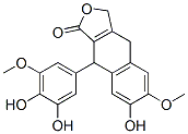 9-(3,4-Dihydroxy-5-methoxyphenyl)-4,9-dihydro-7-hydroxy-6-methoxynaphtho[2,3-c]furan-1(3h)-one Structure,39993-02-7Structure