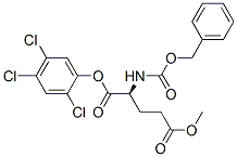 N-[(benzyloxy)carbonyl ]-l-glutamic acid 5-methyl 1-(2,4,5-trichlorophenyl) ester Structure,39993-96-9Structure