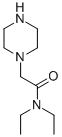 N,N-二乙基-2-哌嗪-1-乙酰胺结构式_40004-14-6结构式