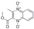 3-甲基-2-喹噁啉羧酸甲酯, 1,4-二氧化物结构式_40016-70-4结构式