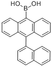 B-[10-(1-萘)-9-蒽]-硼酸结构式_400607-46-7结构式