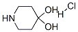 4-哌啶酮一水合物盐酸盐结构式_40064-34-4结构式