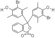 溴二甲苯酚蓝结构式_40070-59-5结构式