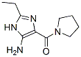 (9CI)-1-[(5-氨基-2-乙基-1H-咪唑-4-基)羰基]-吡咯烷结构式_400853-00-1结构式