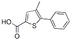4-甲基-5-苯基噻吩-2-羧酸结构式_40133-12-8结构式
