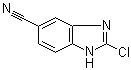 2-氯-5-氰基苯并咪唑结构式_401567-00-8结构式