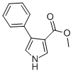 4-Phenyl-1h-pyrrole-3-carboxylic acid methyl ester Structure,40167-34-8Structure