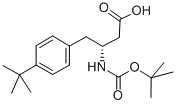 Boc-(r)-3-氨基-4-(4-叔丁基-苯基)-丁酸结构式_401916-48-1结构式