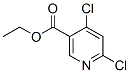 4,6-二氯烟酸乙酯结构式_40296-46-6结构式