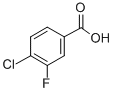 4-氯-3-氟苯甲酸结构式_403-17-8结构式