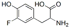 3-氟代-DL-(3-对羟苯基丙氨酸)酪氨酸结构式_403-90-7结构式