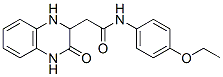 N-(4-乙氧基苯基)-2-(3-氧代-1,2,3,4-四氢喹噁啉-2-基)-乙酰胺结构式_40375-94-8结构式