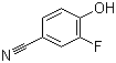 3-Fluoro-4-hydroxybenzonitrile Structure,405-04-9Structure