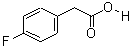 4-氟苯乙酸结构式_405-50-5结构式