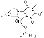 丝裂霉素 b结构式_4055-40-7结构式