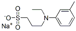N-乙基-N-(3-磺丙基)-3-甲基苯胺钠盐结构式_40567-80-4结构式