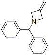 1-(二苯基甲基)-3-亚甲基氮杂啶结构式_40569-55-9结构式