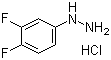 3,4-二氟苯肼盐酸盐结构式_40594-37-4结构式