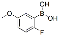2-Fluoro-5-methoxyphenylboronic acid Structure,406482-19-7Structure