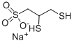 2,3-二巯基丙磺酸钠结构式_4076-02-2结构式
