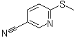 2-甲硫基-5-氰基吡啶结构式_408350-80-1结构式