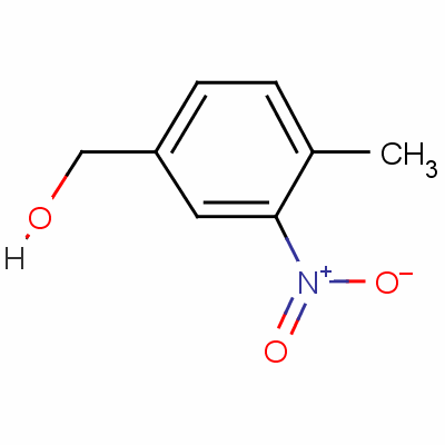 4-Methyl-3-nitrobenzyl alcohol Structure,40870-59-5Structure