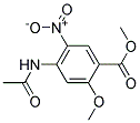 4-乙酰氨基-2-甲氧基-5-硝基苯甲酸甲酯结构式_4093-41-8结构式