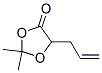 (9ci)-2,2-二甲基-5-(2-丙烯基)-1,3-二氧杂烷-4-酮结构式_410098-23-6结构式