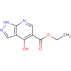 4-氧代-4,7-二氢-1H-吡唑并[3,4-b]吡啶-5-羧酸乙酯结构式_41094-96-6结构式